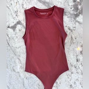 Abercrombie & Fitch “Seamless Crewneck Tank Bodysuit” in size SMALL.